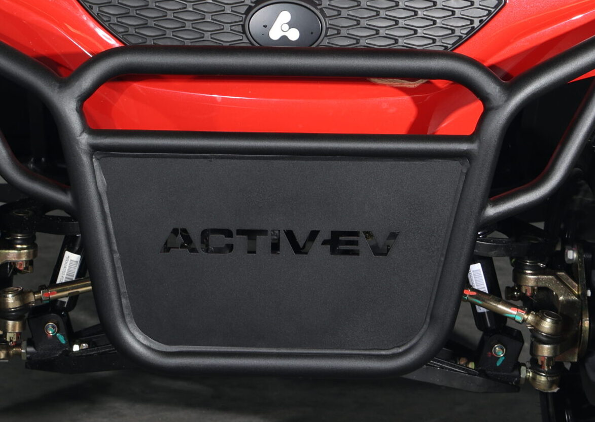ActivEV electric golf cart photographed outdoors