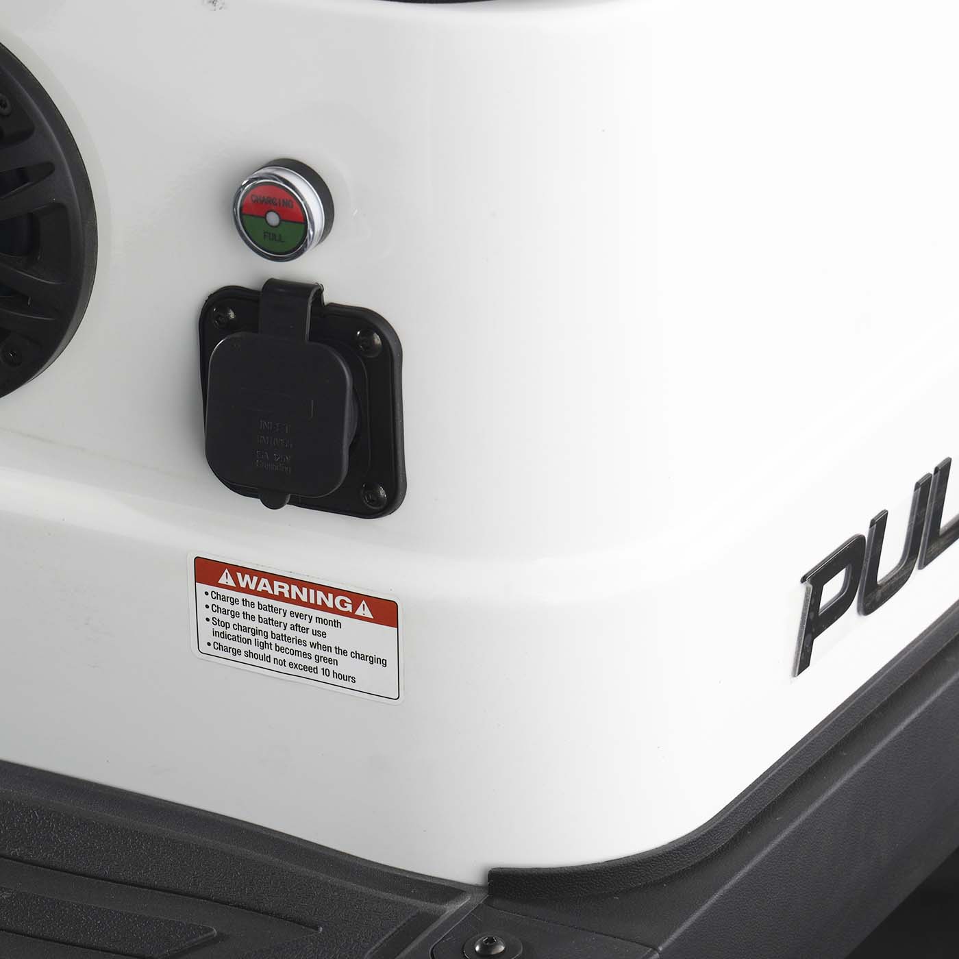 ActivEV golf cart component close up