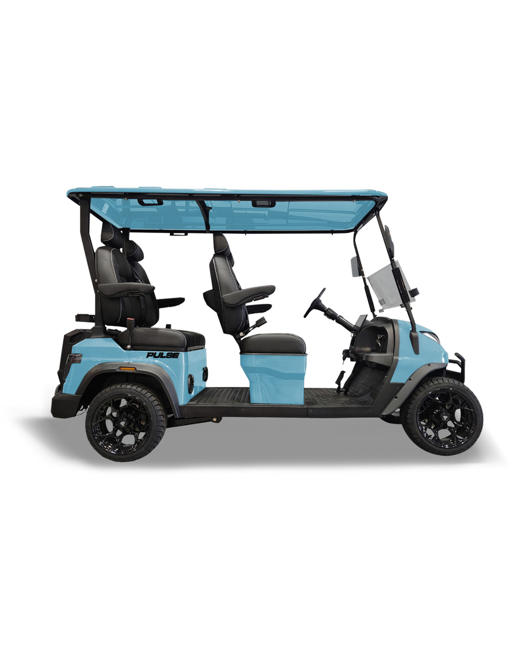 ActivEV Pulse 4 passenger forward facing golf cart